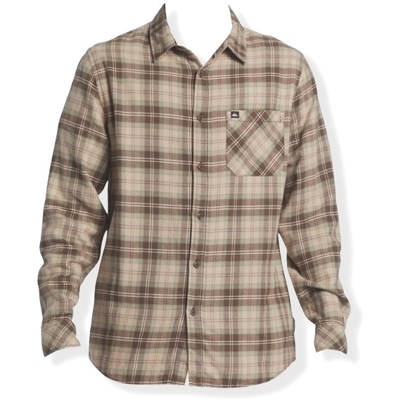 Quiksilver Other - Quiksilver Ensign Long Sleeve Flannel Shirt - NWT‎ Mens 2XL Multi - #48097-M8